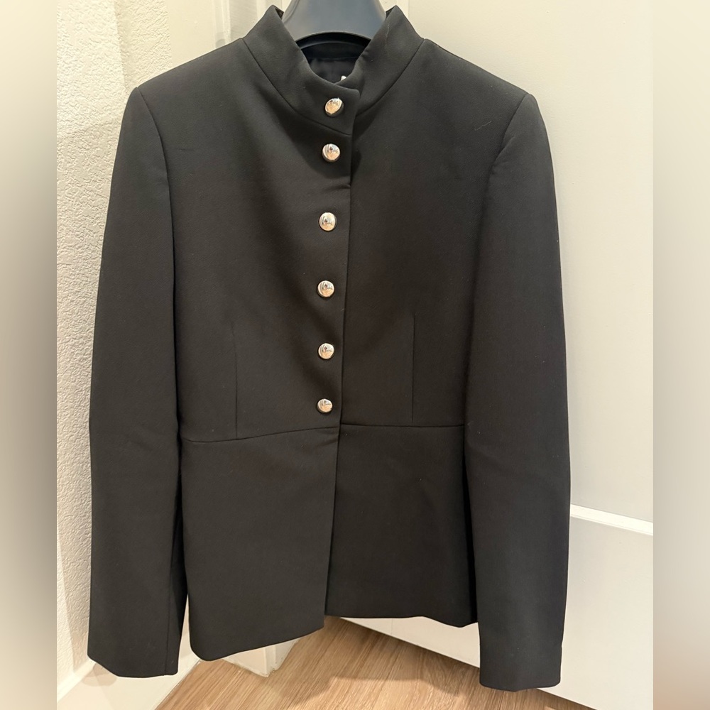 Brand New Mango Mandarin Collar Jacket